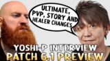 Yoshi-P Interview Before Patch 6.1: Ultimate, New PVP, EX Trial, Balance Changes | Xeno Reacts