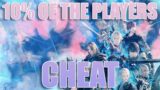 10% of the Final Fantasy XIV players cheat