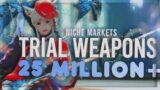 Are Crafted Weapons Worth It? – Niche Markets #1 | High/Mid/Low Budget | FFXIV Gilmaking 2022