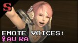 (FFXIV) Emote Voices: Female Au Ra