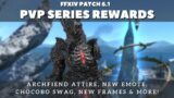 FFXIV Patch 6.1 – PVP Series Rewards Item Showcase: Archfiend Attire,  Protonaught Minion, and More!