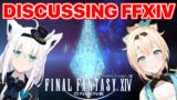 Geeking out about FFXIV (Kazama Iroha & Shirakami Fubuki / Hololive) [Eng Subs]
