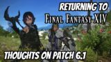 I Returned to Final Fantasy XIV – My Thoughts