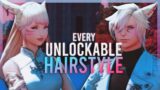 Every Unlockable Hairstyle in FFXIV ! 6.15 Updated | FFXIV Showcase