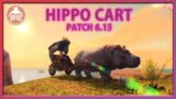 FFXIV Patch 6.15 Hippo Cart Mount & Wind-up Arkasodara Minion Showcase