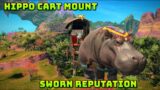 FFXIV: Sworn Reputation Rewards – Hippo Riders – Hippo Cart Mount