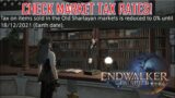 Final Fantasy XIV – Awarness of Market Tax Rates!
