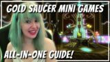 Gold Saucer Mini Games GUIDE: How to farm MGP in FFXIV minigames!