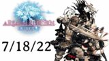 Rasen's Journey Through Final Fantasy XIV: A Realm Reborn – July 18, 2022