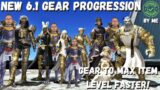 FFXIV 6.1 Update to Level 90 Gear Progression Guide || End Game || ENDWALKER || Gear up Faster!