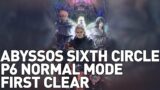 FFXIV – Abyssos: The Sixt Circle NORMAL First Clear/Reaction (P6N)