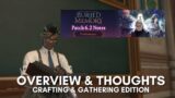 FFXIV – Patch 6.2 Preliminary Patch Notes Overview: Crafting and Gathering Edition
