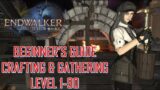 Final Fantasy XIV – Beginner's Crafting & Gathering Guide Level 1-90 Full Guide!