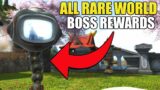 How to get RARE world boss rewards in FFXIV! Mounts, Glamour and More!