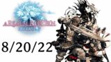 Rasen's Journey Through Final Fantasy XIV: A Realm Reborn – August 20, 2022