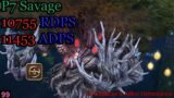 FFXIV – P7S 99% 10755 RDPS / 99% 11453 ADPS | SAM PoV (No Hagakure & Adhoc Optimization)