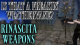 Rinascita Crafted Weapons (FFXIV Patch 6.2)