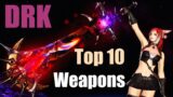 10 Most Epic Dark Knight/DRK Weapons – And How To Get Them in FFXIV