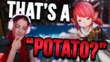 AnnieFuchsia Finds Out About Potatoes in FFXIV! #shorts