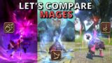 FFXIV Mage Comparison! Easy/Hard? Strong/Weak? Utility?