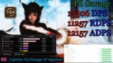 FFXIV – P6S 13506 DPS 99% 11257 RDPS / 99% 12157 ADPS (Uptime Exchange of Agonies) | SAM PoV