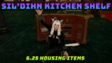 FFXIV: Sil'dihn Kitchen Shelf – 6.25 Housing