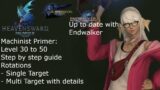 Final Fantasy 14 Machinist Primer and Guide: Level 30 – 50 in detail