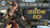 I Made 504,048,098 Gil By Selling These Items – FFXIV