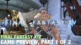 Let's Play Final Fantasy XIV on PC Pt1 of 2, Game Preview | Toss A Show