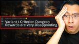 More Rewards Need for FFXIV Variant & Criterion Dungeons?