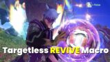 Revive teammates without targetting them! | FFXIV