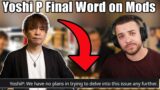 Yoshi P's Final Words on Third Party Tools/Mods | FFXIV