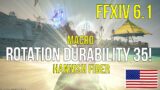 6.1 FFXIV – Macro Durability 35 Craft Rotation! Eblan Danburite