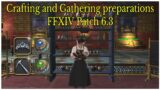Crafting and gathering preparations for FFXIV endwalker patch 6.3