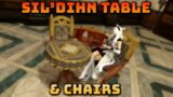 FFXIV: Sil'dihn Table & Chairs – Housing
