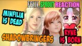 FFXIV Sprout REACTS Minfilia and Ryne | Shadowbringers
