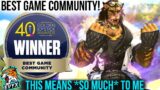 FFXIV WINS BIG! BEST GAME COMMUNITY AWARD! [FFXIV 6.3]