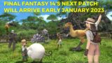 Final Fantasy 14's next patch will arrive early January 2023