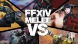 FFXIV Versus: Dragoon VS Monk VS Ninja VS Samurai VS Reaper (Endwalker, Melee)