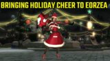 Final Fantasy XIV: Holiday Dungeon Runs With Viewers