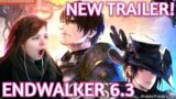 *NEW* FFXIV Endwalker 6.3 Trailer Reaction! "Gods Revel, Lands Tremble" #FFXIV