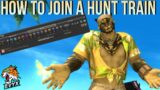 FFXIV How to Join a Hunt Train Party [FFXIV 6.3]