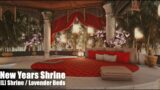 FFXIV Large House Tour "New Years Shrine", Lavender Beds/Zodiark