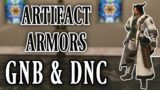 Gunbreaker & Dancer Artifact Armors + Initial 60 Gear (FFXIV)