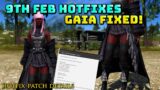 FFXIV: 9th February HotFixes! – Gaia's Attire, etc!