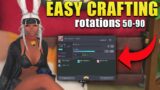 FFXIV Crafting Rotations 50-90!