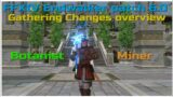 FFXIV Endwalker patch 6.0 Gathering changes and overview Miner Botanist only