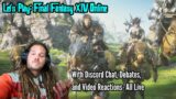 LETS PLAY FINAL FANTASY XIV Pt. 6 – WATCHING VIDEOS, CHATTING ON DISCORD