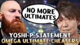 Yoshi-P Statement Regarding CHEATED Omega Ultimate World First Clear | Xeno's Reaction
