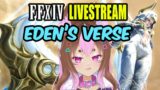 FF Fan in Eden's Verse Raid | FFXIV Shadowbringers Livestream
